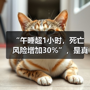 “午睡超1小时，死亡风险增加30%”，是真的吗？ 来源：互联网 2026-04-22（图3）