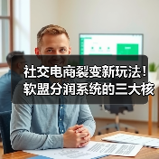 社交电商裂变新玩法！软盟分润系统的三大核心逻辑（图2）