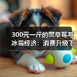 300元一斤的黑草莓与冰雪经济:消费升级下的“情绪价值”之战(图3) 300元一斤的黑草莓与冰雪经济:消费升级下的“情绪价值”之战(图3)