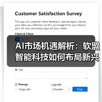 AI市场机遇解析：软盟智能科技如何布局新兴应用领域（图3）