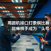 用脑机接口打象棋比赛,脑瘫棋手成为“头号玩家”(图1) 用脑机接口打象棋比赛,脑瘫棋手成为“头号玩家”(图1)