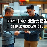 2025未来产业潜力报告:北京上海双极引领,合肥加速崛起(图2) 2025未来产业潜力报告:北京上海双极引领,合肥加速崛起(图2)