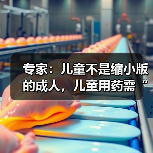 专家:儿童不是缩小版的成人,儿童用药需“量体裁衣” 来源:互联网 2026-04-20(图4) 专家:儿童不是缩小版的成人,儿童用药需“量体裁衣” 来源:互联网 2026-04-20(图4)