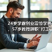 24岁学霸创业震惊学界,57岁教授辞职 24岁学霸创业震惊学界,57岁教授辞职