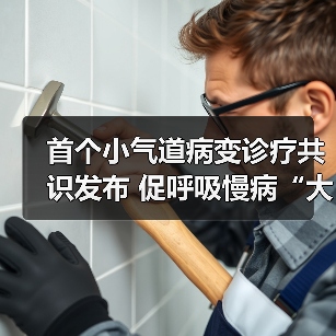 首个小气道病变诊疗共识发布 促呼吸慢病“大小气道共治” 来源:互联网 2026-04-19(图1) 首个小气道病变诊疗共识发布 促呼吸慢病“大小气道共治” 来源:互联网 2026-04-19(图1)