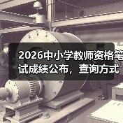 2026中小学教师资格笔试成绩公布，查询方式是什么？（图2）