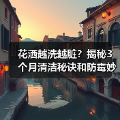 花洒越洗越脏？揭秘3个月清洁秘诀和防霉妙招（图2）
