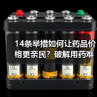 14条举措如何让药品价格更亲民?破解用药难题新路径(图2) 14条举措如何让药品价格更亲民?破解用药难题新路径(图2)