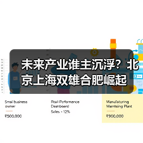 未来产业谁主沉浮？北京上海双雄合肥崛起（图3）