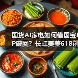 国货AI家电如何借国宝IP破圈?长虹美菱618创新玩法全解析(图3) 国货AI家电如何借国宝IP破圈?长虹美菱618创新玩法全解析(图3)