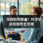 减脂别伤膝盖！科学运动防损伤全攻略（图3）