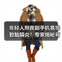 年轻人熬夜刷手机竟导致脑膜炎？专家揭秘背后的健康隐患