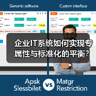 企业IT系统如何实现专属性与标准化的平衡？模块化定制破局之道