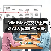 MiniMax港交所上市刷新AI大模型IPO纪录,55亿募资引热议(图2) MiniMax港交所上市刷新AI大模型IPO纪录,55亿募资引热议(图2)