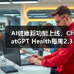 AI健康新功能上线,ChatGPT Health每周2.3亿健康咨询(图1) AI健康新功能上线,ChatGPT Health每周2.3亿健康咨询(图1)