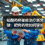 铂耐药卵巢癌治疗新突破:靶向药物如何延长生存期?(图1) 铂耐药卵巢癌治疗新突破:靶向药物如何延长生存期?(图1)