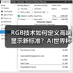 RGB技术如何定义高端显示新标准?AI世界杯预热引爆科技趋势(图2) RGB技术如何定义高端显示新标准?AI世界杯预热引爆科技趋势(图2)