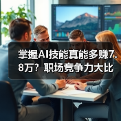 掌握AI技能真能多赚7.8万？职场竞争力大比拼（图3）