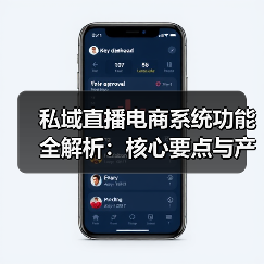 私域直播电商系统功能全解析:核心要点与产品方案(图2) 私域直播电商系统功能全解析:核心要点与产品方案(图2)