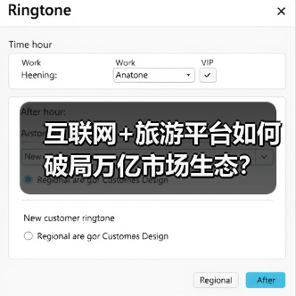 互联网+旅游平台如何破局万亿市场生态?(图1) 互联网+旅游平台如何破局万亿市场生态?(图1)