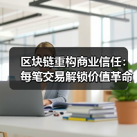 区块链重构商业信任:每笔交易解锁价值革命(图1) 区块链重构商业信任:每笔交易解锁价值革命(图1)