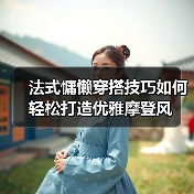 法式慵懒穿搭技巧如何轻松打造优雅摩登风(图3) 法式慵懒穿搭技巧如何轻松打造优雅摩登风(图3)