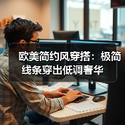 欧美简约风穿搭:极简线条穿出低调奢华(图4) 欧美简约风穿搭:极简线条穿出低调奢华(图4)