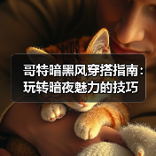 哥特暗黑风穿搭指南:玩转暗夜魅力的技巧(图2) 哥特暗黑风穿搭指南:玩转暗夜魅力的技巧(图2)