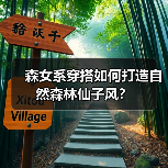 森女系穿搭如何打造自然森林仙子风？
