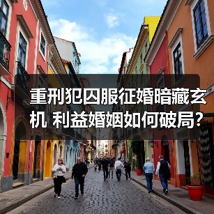 重刑犯囚服征婚暗藏玄机 利益婚姻如何破局？（图4）