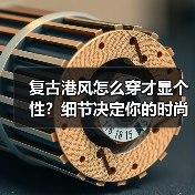 复古港风怎么穿才显个性?细节决定你的时尚记忆(图2) 复古港风怎么穿才显个性?细节决定你的时尚记忆(图2)