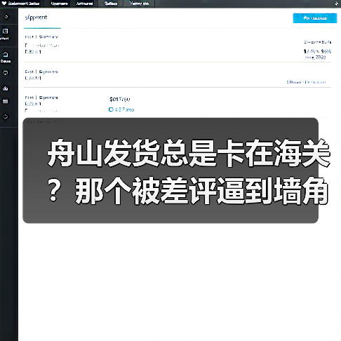 舟山发货总是卡在海关？那个被差评逼到墙角的店主后来怎样了？