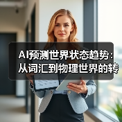 AI预测世界状态趋势:从词汇到物理世界的转变(图2) AI预测世界状态趋势:从词汇到物理世界的转变(图2)