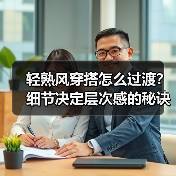 轻熟风穿搭怎么过渡?细节决定层次感的秘诀(图3) 轻熟风穿搭怎么过渡?细节决定层次感的秘诀(图3)