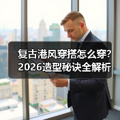 复古港风穿搭怎么穿?2026造型秘诀全解析(图3) 复古港风穿搭怎么穿?2026造型秘诀全解析(图3)