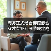 商务正式场合穿搭怎么穿才专业?细节决定成败!(图2) 商务正式场合穿搭怎么穿才专业?细节决定成败!(图2)