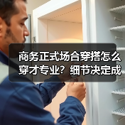 商务正式场合穿搭怎么穿才专业?细节决定成败!(图3) 商务正式场合穿搭怎么穿才专业?细节决定成败!(图3)