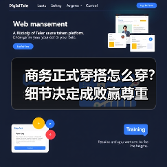 商务正式穿搭怎么穿?细节决定成败赢尊重(图2) 商务正式穿搭怎么穿?细节决定成败赢尊重(图2)
