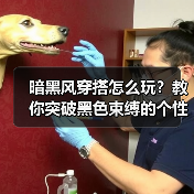 暗黑风穿搭怎么玩?教你突破黑色束缚的个性法则(图4) 暗黑风穿搭怎么玩?教你突破黑色束缚的个性法则(图4)