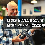 日系清新穿搭怎么穿才自然?2026年搭配要点全解析(图2) 日系清新穿搭怎么穿才自然?2026年搭配要点全解析(图2)