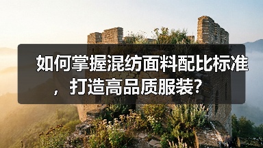如何掌握混纺面料配比标准,打造高品质服装?(图2) 如何掌握混纺面料配比标准,打造高品质服装?(图2)