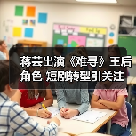蒋芸出演《难寻》王后角色 短剧转型引关注(图2) 蒋芸出演《难寻》王后角色 短剧转型引关注(图2)