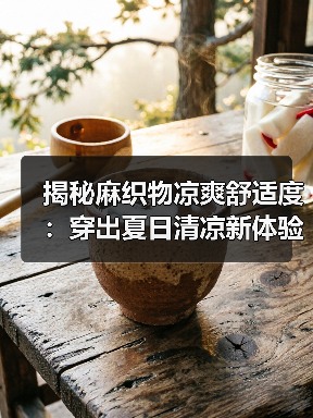 揭秘麻织物凉爽舒适度：穿出夏日清凉新体验（图3）