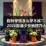 甜妹穿搭怎么穿不腻?2026甜美少女感技巧大公开(图2) 甜妹穿搭怎么穿不腻?2026甜美少女感技巧大公开(图2)