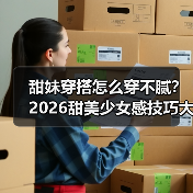 甜妹穿搭怎么穿不腻?2026甜美少女感技巧大公开(图4) 甜妹穿搭怎么穿不腻?2026甜美少女感技巧大公开(图4)