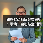 四轮驱动系统分类解析:手动、自动与全时四驱怎么选?(图3) 四轮驱动系统分类解析:手动、自动与全时四驱怎么选?(图3)
