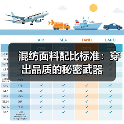 混纺面料配比标准：穿出品质的秘密武器（图4）