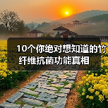 10个你绝对想知道的竹纤维抗菌功能真相(图3) 10个你绝对想知道的竹纤维抗菌功能真相(图3)