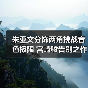 朱亚文分饰两角挑战音色极限 宫崎骏告别之作首映引热议(图1) 朱亚文分饰两角挑战音色极限 宫崎骏告别之作首映引热议(图1)