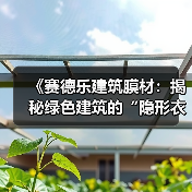 《赛德乐建筑膜材:揭秘绿色建筑的“隐形衣”性能与奥秘》(图3) 《赛德乐建筑膜材:揭秘绿色建筑的“隐形衣”性能与奥秘》(图3)